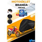 Pinlock Honda Crf Su Geçirmez Siyah Motosiklet Brandası Miflonlu Kalın Premium Kumaş Clipsli