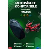pinlock Honda Pcx Uyumlu Motosiklet Konfor Sele Visco Sünger Koltuk Kılıfı