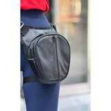 Pinlock Karbon Desenli Bacak Çantası