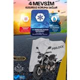 Pinlock Mondial Drift L Su Geçirmez Dayanıklı Motosiklet Brandası (Tokalı)