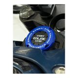 pinlock MOTOSİKLET MAVİ START-STOP KONTAK KORUYUCU AKSESUAR DEKORATİF DÖNEN KAPAK