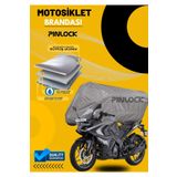 Pinlock Pulsar Rs 200 Su Geçirmez Dayanıklı Motosiklet Brandası Miflonlu Kalın Premium Kumaş Clipsli