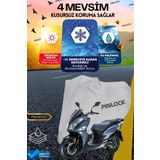 pinlock Sym Jet 14 Su Geçirmez Dayanıklı Motosiklet Brandası (TOKALI)