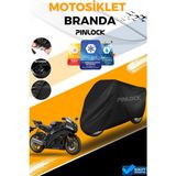 Pinlock Yamaha R6 Su Geçirmez Siyah Motosiklet Brandası Miflonlu Kalın Premium Kumaş Clipsli