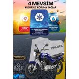 Pinlock Yamaha Ybr Su Geçirmez Dayanıklı Motosiklet Brandası (Tokalı)