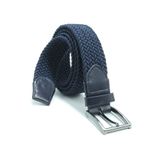 Pino44 Örgü Lastik Kemer 3,5Cm - Şort Kemeri - Kot Kemeri - Kanvas Pantolon Kemeri - Lacivert