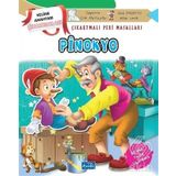 Pinokyo Çıkartmalı Peri Masalları-Parıltı Yayınları