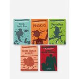 Pinokyo, Peter Pan, Küçük Deniz Kızı, Notre Dame'in Kamburu, İnsan Neyle Yaşar 5 Kitap Set