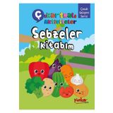 Pinokyo Yayınları Çıkartmalı Aktiviteler Sebzeler Kitabım