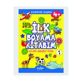 Pinokyo Yayınları Çıkartmalı İlk Boyama Kitabım 1 - 4+ Yaş