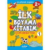 Pinokyo Yayınları Çıkartmalı Ilk Boyama Kitabım 2+ Yaş-1
