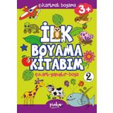 Pinokyo Yayınları Çıkartmalı İlk Boyama Kitabım 3+ Yaş-2