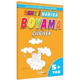 Pinokyo Yayınları Renkli Harika Boyama Çizgiler 5+ Yaş Yayın Tarihi 2012 Eğlenceli Çizimlerle