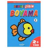 Pinokyo Yayınları Renkli Şirin Boyama -1 (2+Yaş)