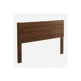 Pinoxi 120Cm Masif Ahşap Ayaklı Yatak Başlığı Ceviz Renk 120Cm