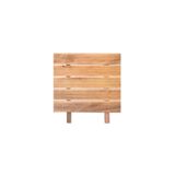 pinoxi Ahşap Yer Karosu Bahçe Karosu Zemin Döşeme 26.5 cm X 26.5 Cm