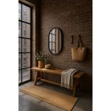 pinoxi Masif Ahşap Bank 150 Cm Bench Sandalye Eskitme Ceviz Renk