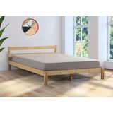 Pinoxi Masif Ahşap Karyola Çift Kişilik 120X200 cm Doğal Ahşap Natural - Çam - 120 x 200 cm