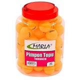Pinpon Topu Renkli 60lı