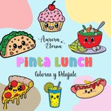 Pinta Lunch: Libro para colorar adultos, dolescentes y niños