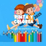 Pinta y colorea 2025: más de 50 diseños únicos