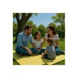 Pinteres Piknik Örtüsü 160X150 Cm Su Geçirmez Çift Katlı Kamp Ve Plaj Örtüsü