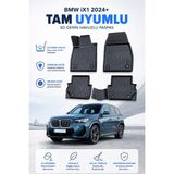 PINUKS Bmw Ix1 2024 Model Uyumlu 5d Araca Özel Oto Paspas Premium Serisi - Siyah