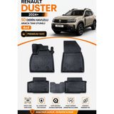 PINUKS Renault Duster Mild Hybrid 4x4 2024- Model Uyumlu 5d Araca Özel Oto Paspas Premium Serisi - Siyah