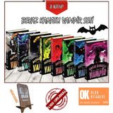 Pinus Kitap Beyaz Kanatlı Vampir 1-2-3-4-5-6-7-8 / 8 Kitap Set - Erkan Işeri / Telefon Tutuc Hediye