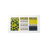 Piolent fenerbahç Sarı Lacivert Logolu Sticker Seti Taraftar Çıkartması Laptop Duvar Araba Etiketi set4