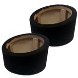 Pioneer 2 Adet 20 cm MDF Siyah Boş Kabin Yükseltme