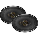 Pioneer 2024 Seri TS-A6978S 4yollu 650WATT Oval Oto Hoparlör Takımı 16X24CM 100RMS