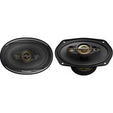 Pioneer 2024 TS-A6998S 750 Watt 150 RMS Koaksiyel Oval Hoparlör 6 x 9 inç Güçlü Ses Performansı