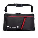 Pioneer Dj Ddj-400 Ve Ddj-Flx4 Uyumlu Laptop Bölmeli Kırmızı Kadife Astarlı Soft Case Dj Controller Taşıma Çantası