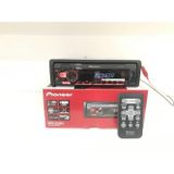 PIONEER MVH-S125UI-FM-AUX-MP3-4X50 WATT-2 ANFİ ÇIKIŞLI KUMANDALI PROFESYONEL OTO TEYP
