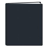 Pioneer Photo Albums 20 Sayfa Aile Hazineleri Deluxe Gece Yarısı Mavisi Kumaş Kapak Karalama Defteri 8,5 x 11-İnç Sayfalar için, Mavi, Beyaz, 29,2 x 25,1 x 3,5 cm