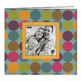 Pioneer Photo Albums Fotoğraf Albümleri 20 Tasarımcı Baskılı Yükseltilmiş Çerçeve Kapak Koleksiyon Defteri 20,32 x 20,32 cm Sayfalar, Puantiyeli