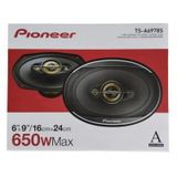 Pıoneer Ts-a6978s-650w Max / 100w Rms-6''x9'' 16x24cm -kaliteli-kapaklı--oval Hoparlör-2025 Seri