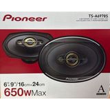 Pioneer TS-A6978S 650WATT 6x9 Oval Hoparlör
