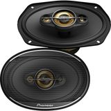 Pioneer TS-A6978S Oval Hoparlör 650 Watt Max Power Özellikli 2li Takım
