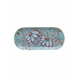 PIP STUDIO 33 cm Flower Festival Mavi Oval Kek Servis Tabağı