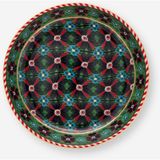 Pip Studio Berry Blues Yeşil Porselen Çay Tabağı 9 cm Desenli Modern Tasarım