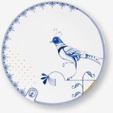 Pip Studio Blue Bird Beyaz Porselen Pasta Tabağı 18 cm - Belirtilmemiş