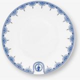 Pip Studio Blue Bird Beyaz Porselen Petit Four Tabağı 12 cm - Belirtilmemiş