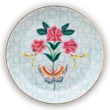 Pip Studio Blushing Birds Beyaz Porselen Çay Tabağı 9 Cm