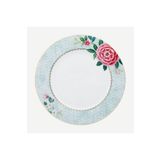 Pip Studio Blushing Birds Beyaz Porselen Yemek Tabağı 26,5 Cm