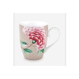Pip Studio Blushing Birds Haki Porselen Kupa 350 ml