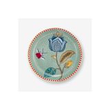 Pip Studio Fantasy Blooming Tales Mavi Porselen Çay Tabağı 9 cm