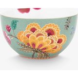 Pip Studio Fantasy Blooming Tales Mavi Porselen Servis Kasesi 18 Cm