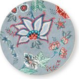 Pip Studio Flower Festival Mavi Porselen Pasta Tabağı 17 Cm